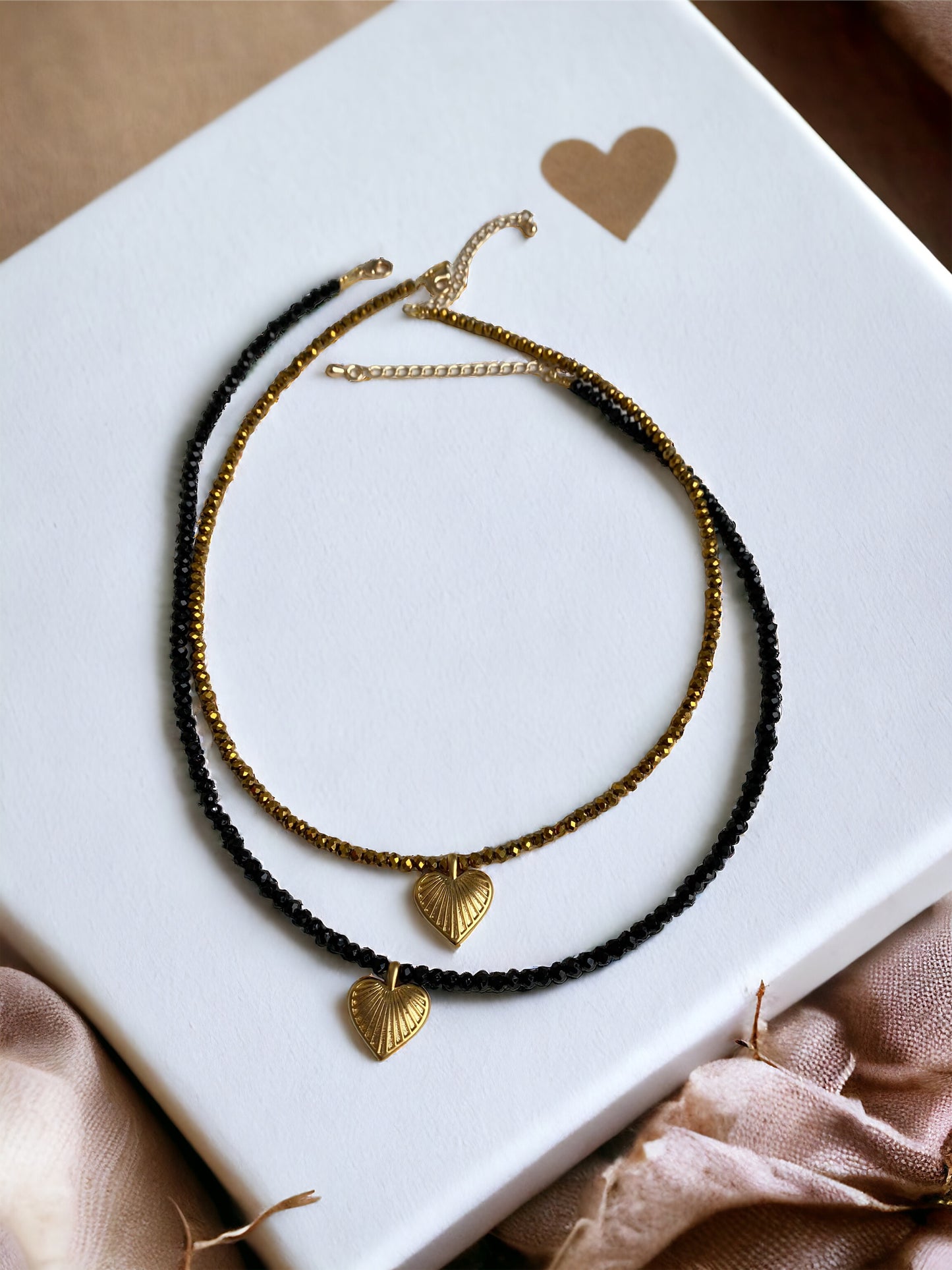 Halskette mit Herzanhänger