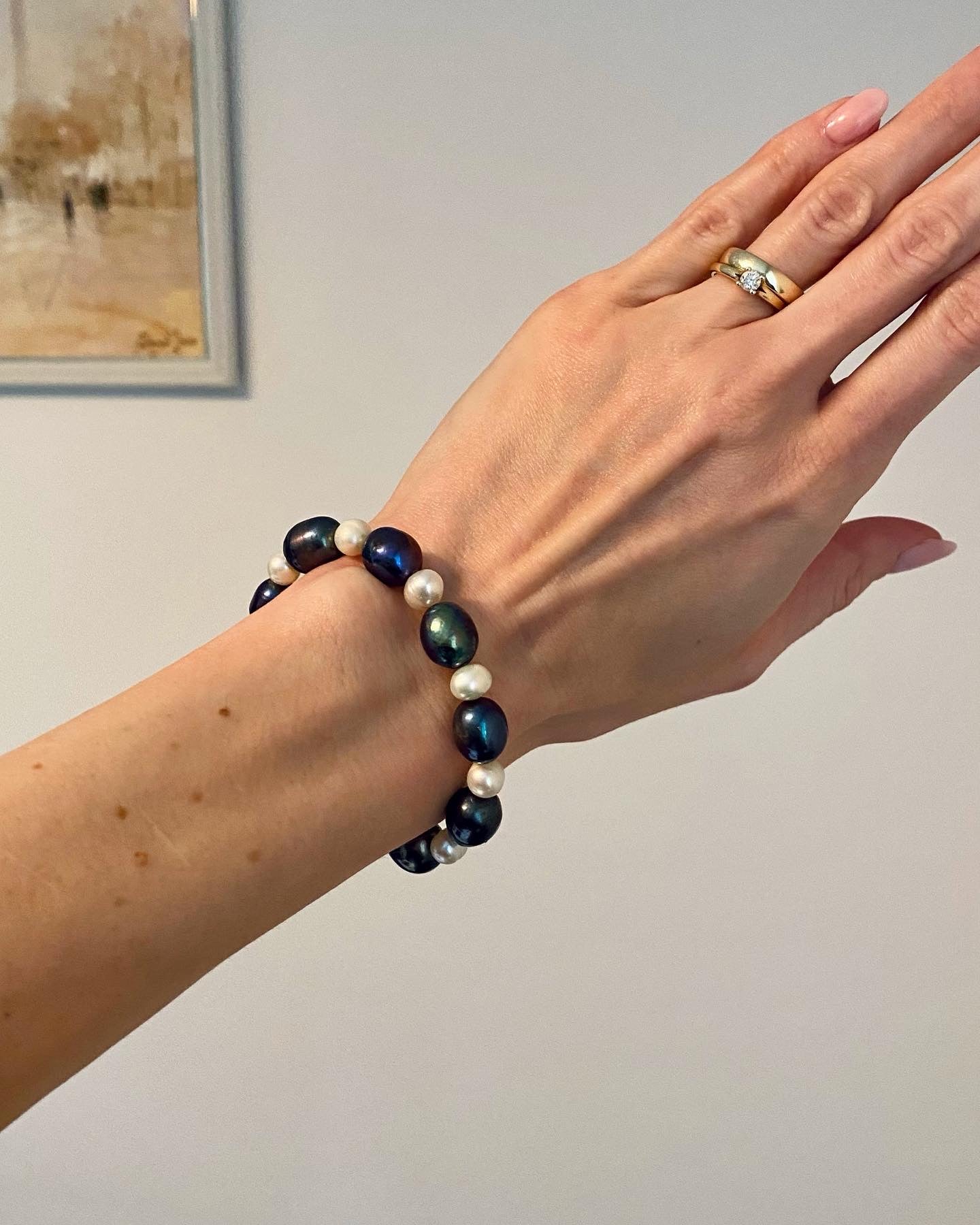 Süßwasserperlen Armband