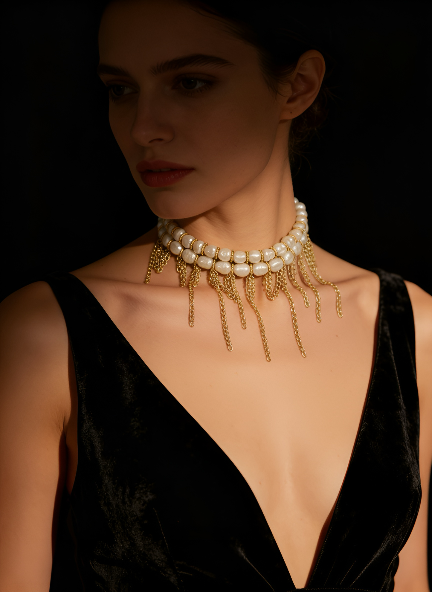 Perlen-Chocker